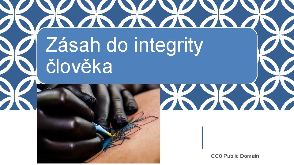 Zásah do integrity člověka CC 0 Public Domain 