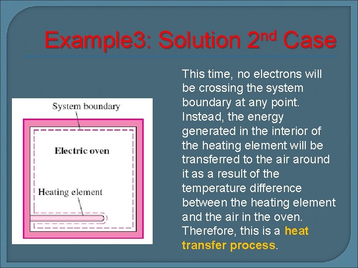 Example 3: Solution 2 nd Case This time, no electrons will be crossing the