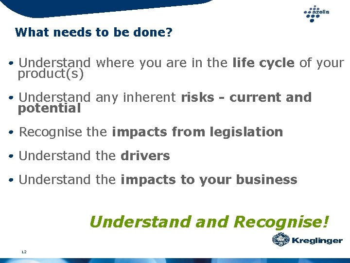 What needs to be done? Understand where you are in the life cycle of