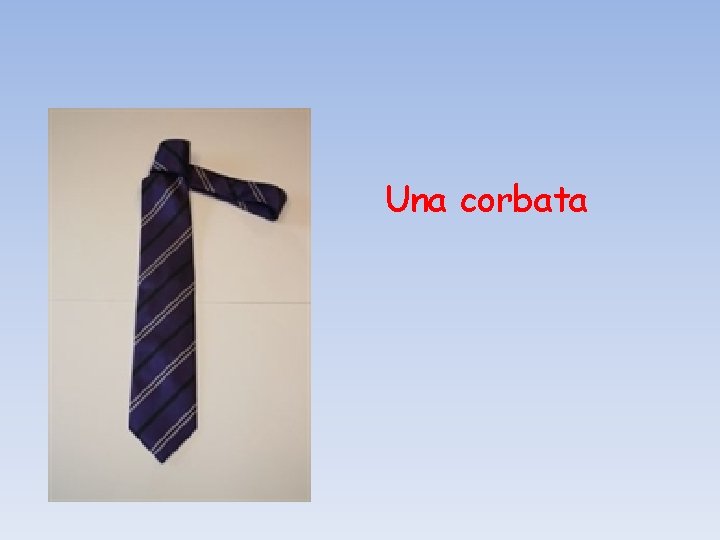 Una corbata 