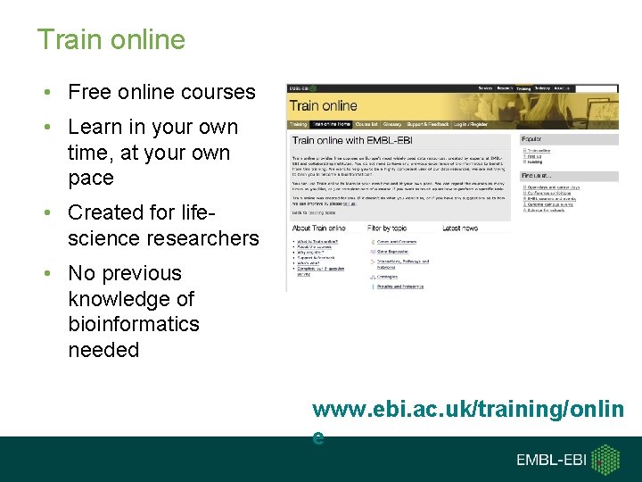 Train online • Free online courses • Learn in your own time, at your