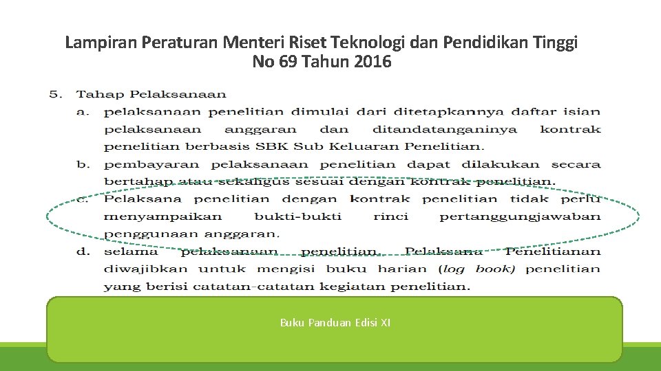 Lampiran Peraturan Menteri Riset Teknologi dan Pendidikan Tinggi No 69 Tahun 2016 Buku Panduan