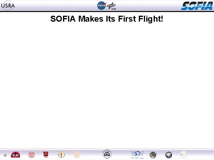 SOFIA Makes Its First Flight! 15 