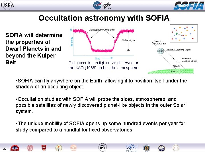 Occultation astronomy with SOFIA will determine the properties of Dwarf Planets in and beyond