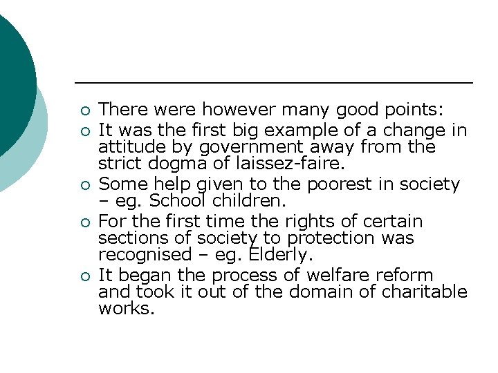 ¡ ¡ ¡ There were however many good points: It was the first big