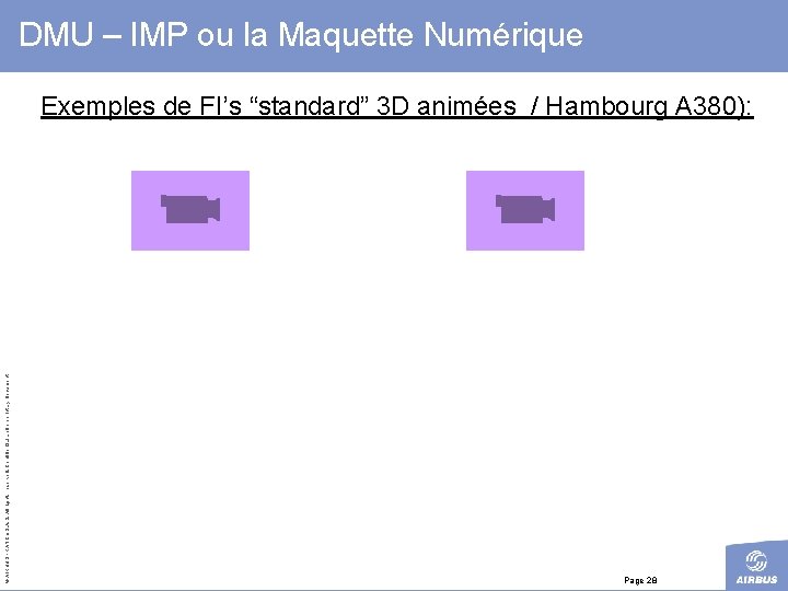 DMU – IMP ou la Maquette Numérique © AIRBUS FRANCE S. All rights reserved.