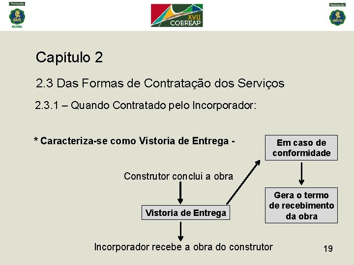 Capítulo 2 2. 3 Das Formas de Contratação dos Serviços 2. 3. 1 –