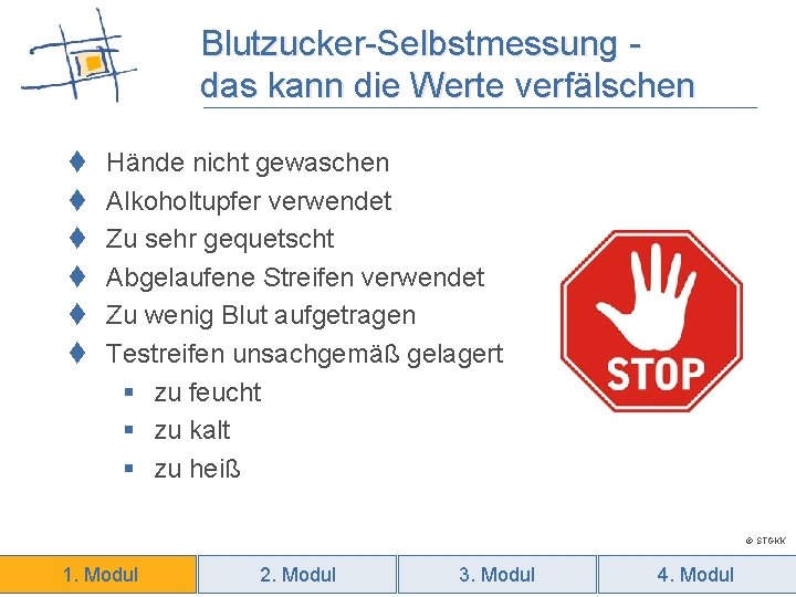 Blutzucker-Selbstmessung das kann die Werte verfälschen t t t Hände nicht gewaschen Alkoholtupfer verwendet