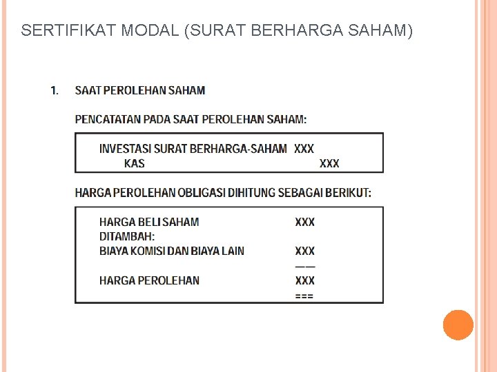 SERTIFIKAT MODAL (SURAT BERHARGA SAHAM) 