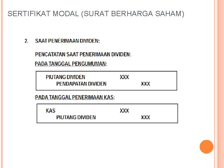 SERTIFIKAT MODAL (SURAT BERHARGA SAHAM) 