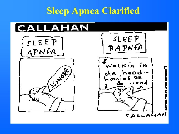 Sleep Apnea Clarified 