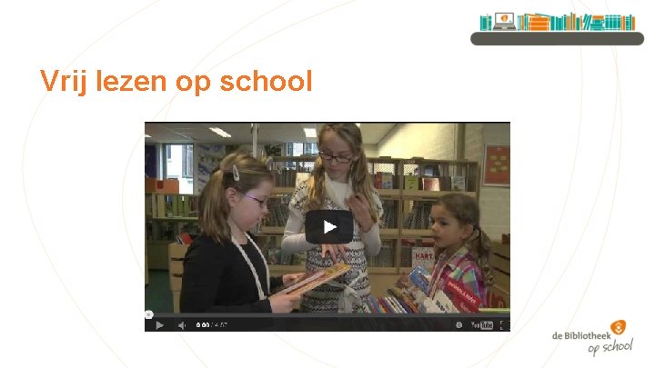 Vrij lezen op school 