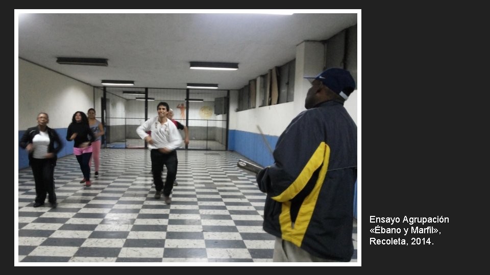 Ensayo Agrupación «Ébano y Marfil» , Recoleta, 2014. 