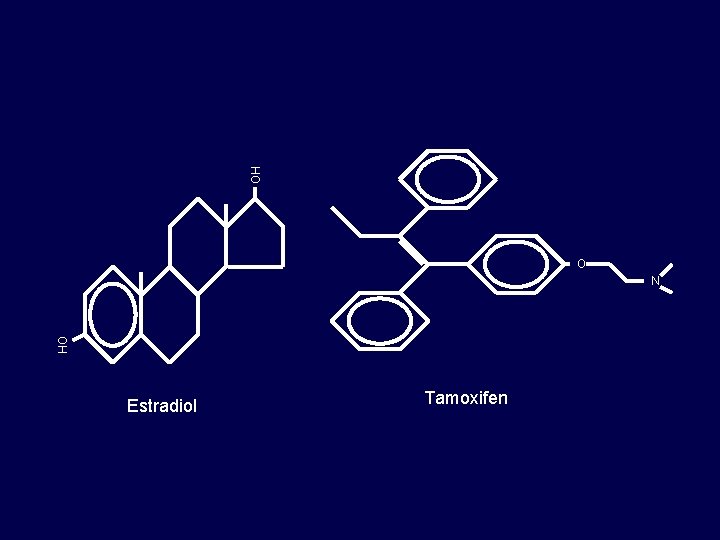 HO O N OH Estradiol Tamoxifen 