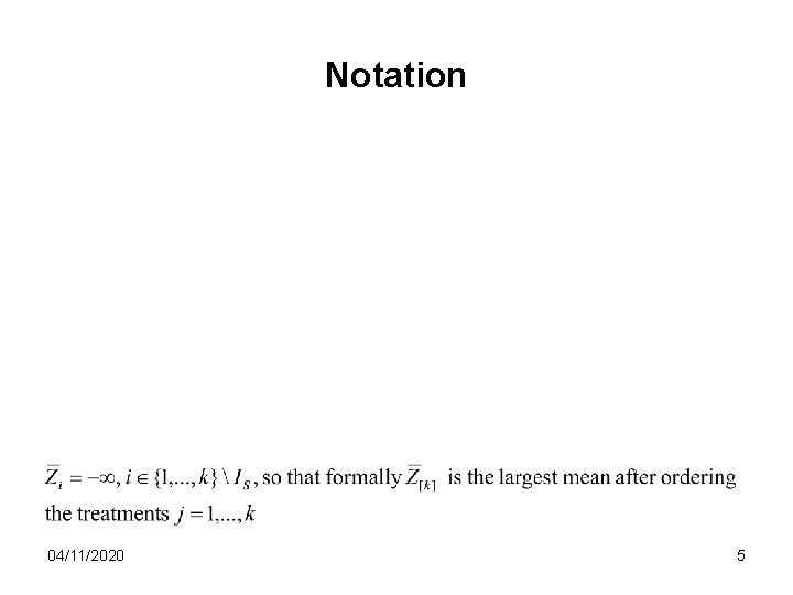 Notation 04/11/2020 5 