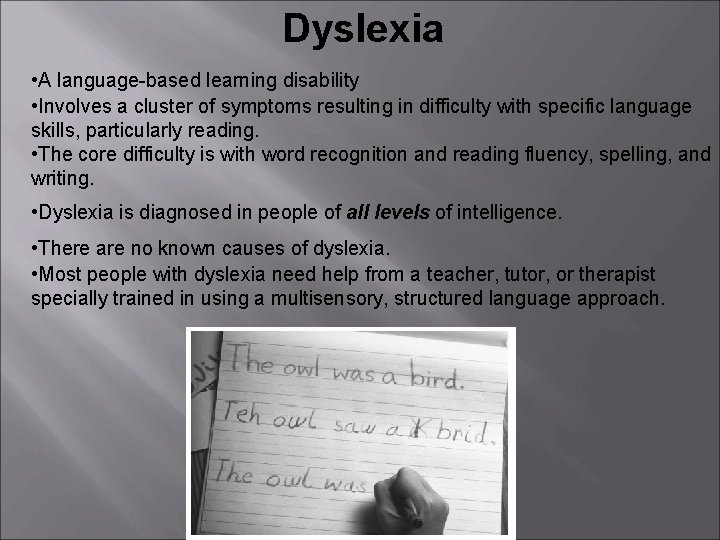 Learning Disabilities Victoria Smith Jason Harnett Adapted Physical