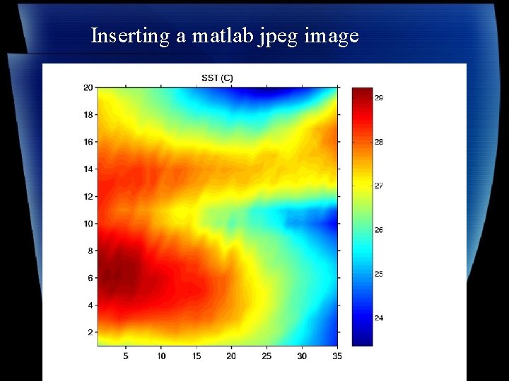 Inserting a matlab jpeg image 