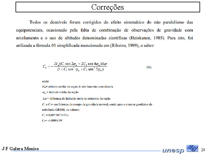 Correções J F Galera Monico 29 