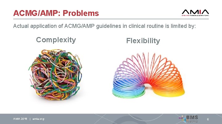 ACMG/AMP: Problems Actual application of ACMG/AMP guidelines in clinical routine is limited by: Complexity