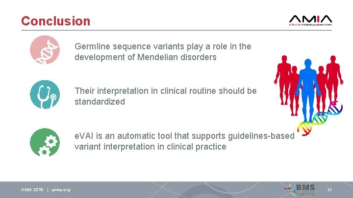 Conclusion Germline sequence variants play a role in the development of Mendelian disorders Their