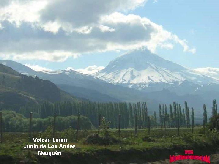 Volcán Lanin Junín de Los Andes Neuquén 