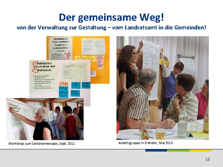 Der gemeinsame Weg! von der Verwaltung zur Gestaltung – vom Landratsamt in die Gemeinden!