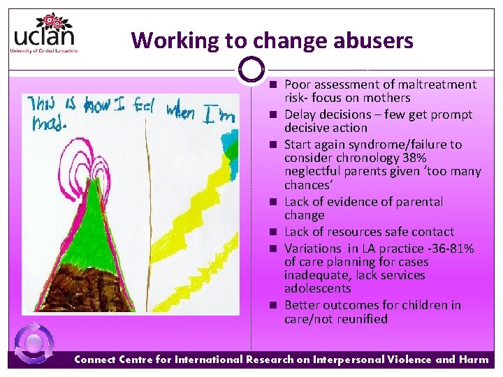 Working to change abusers n Poor assessment of maltreatment n n n risk- focus