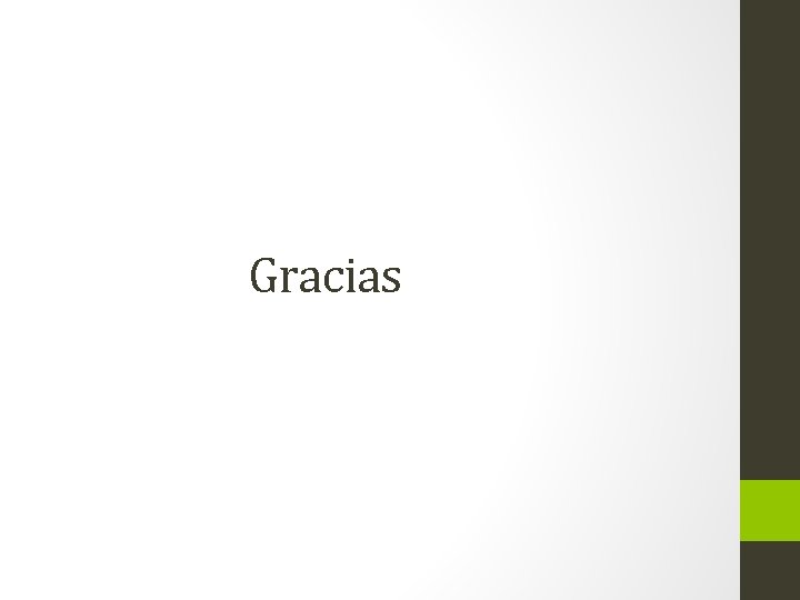 Gracias 