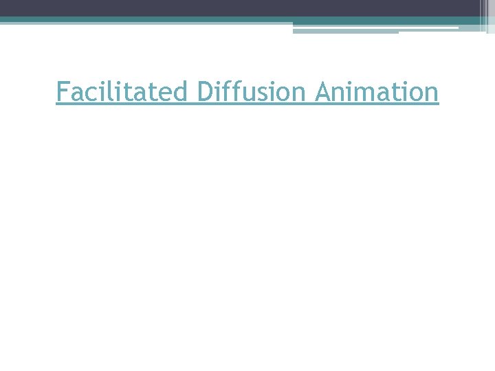 Facilitated Diffusion Animation 