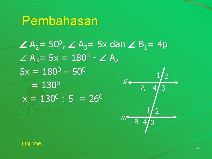 Pembahasan A 2= 500, A 3= 5 x dan B 1= 4 p A Pembahasan A 2= 500, A 3= 5 x dan B 1= 4 p A