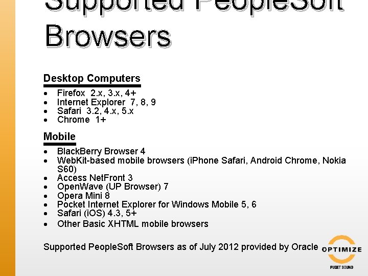 Supported People. Soft Browsers Desktop Computers Firefox 2. x, 3. x, 4+ Internet Explorer