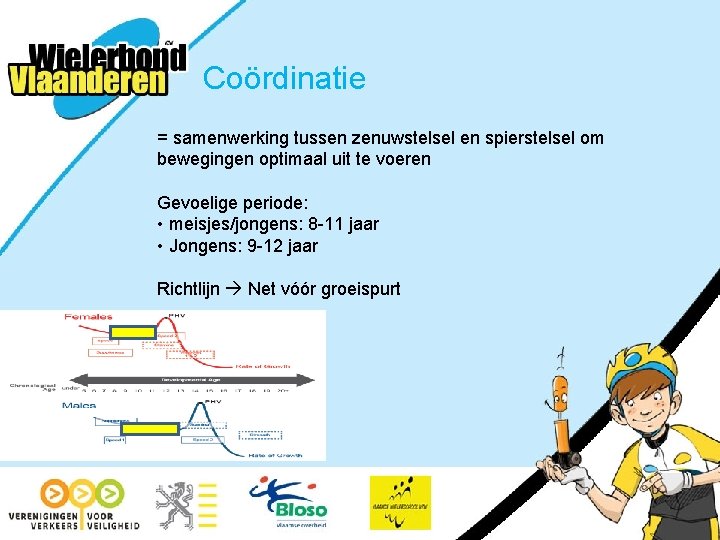 Coördinatie = samenwerking tussen zenuwstelsel en spierstelsel om bewegingen optimaal uit te voeren Gevoelige