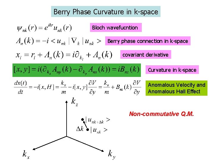 Berry Phase Phenomena Optical Hall effect and Ferroelectricity