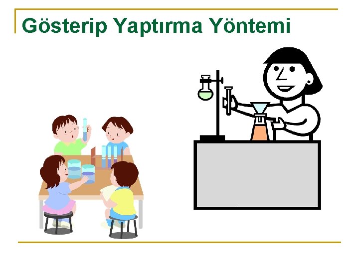 Gösterip Yaptırma Yöntemi 