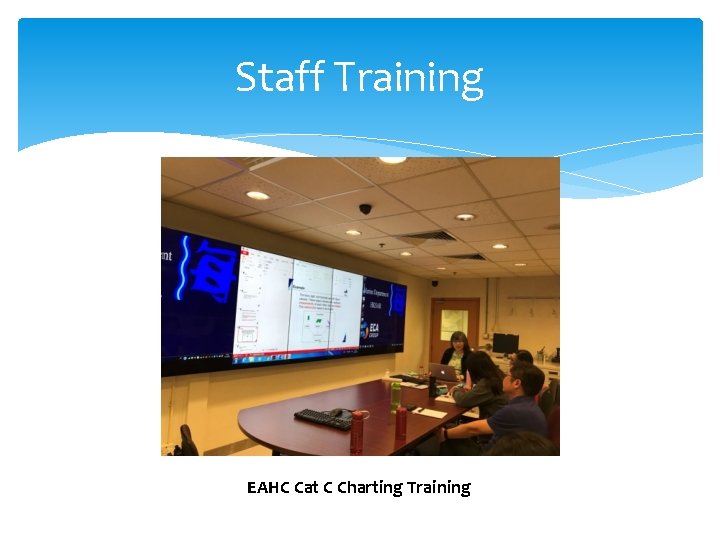 Staff Training EAHC Cat C Charting Training 