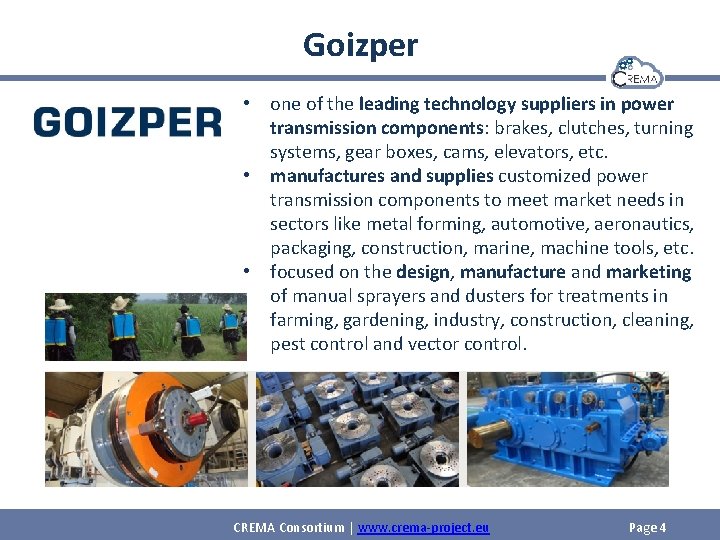 Goizper • one of the leading technology suppliers in power transmission components: brakes, clutches,