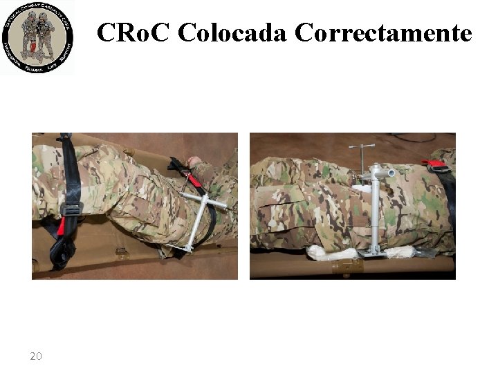 CRo. C Colocada Correctamente 20 