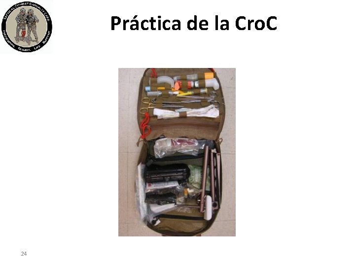 Práctica de la Cro. C 24 