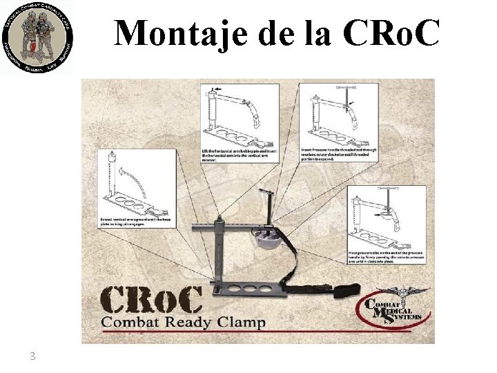 Montaje de la CRo. C 3 