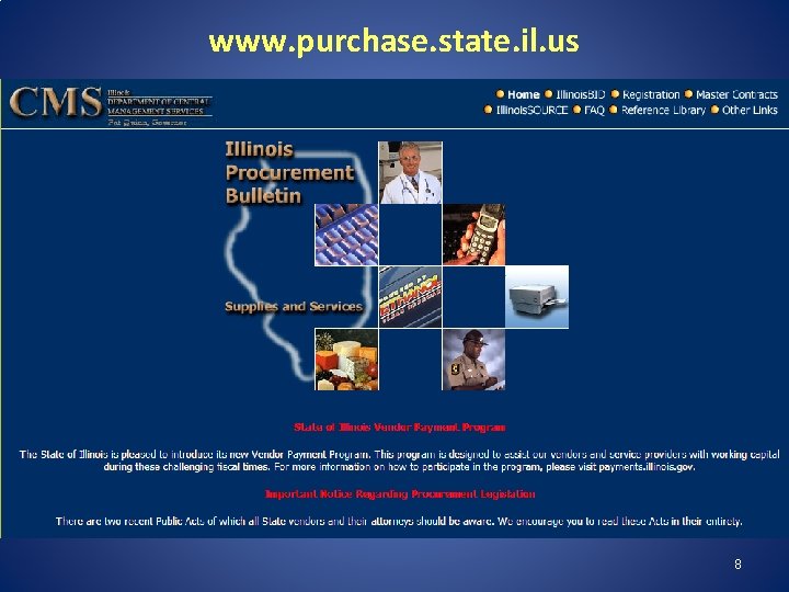 www. purchase. state. il. us 8 