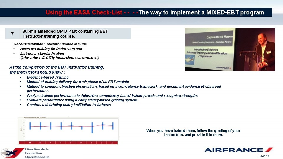 Using the EASA Check-List - -The way to implement a MIXED-EBT program Submit amended