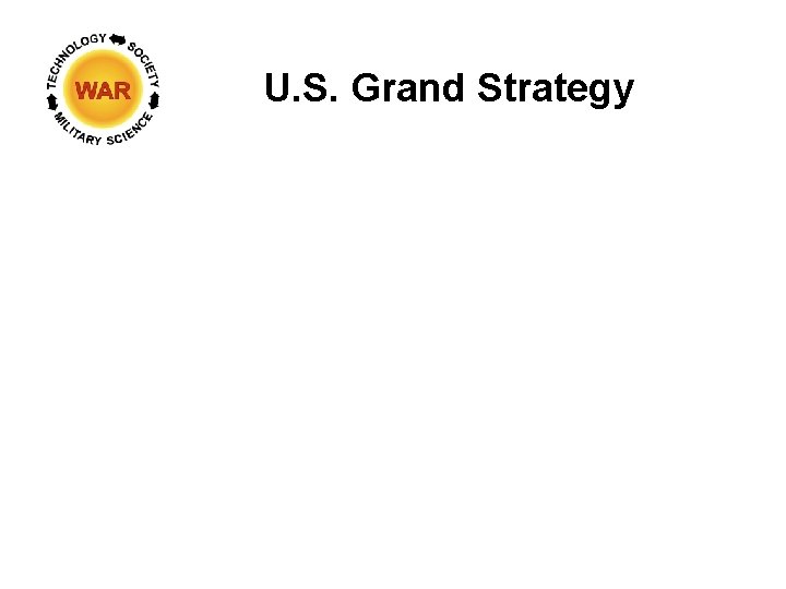 U. S. Grand Strategy 