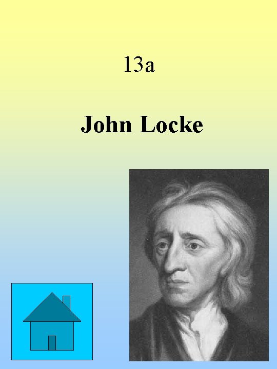 13 a John Locke 