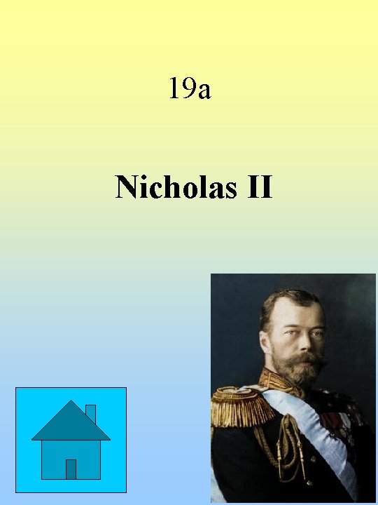 19 a Nicholas II 