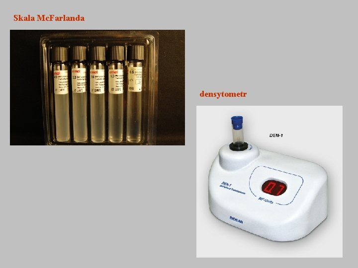 Skala Mc. Farlanda densytometr 