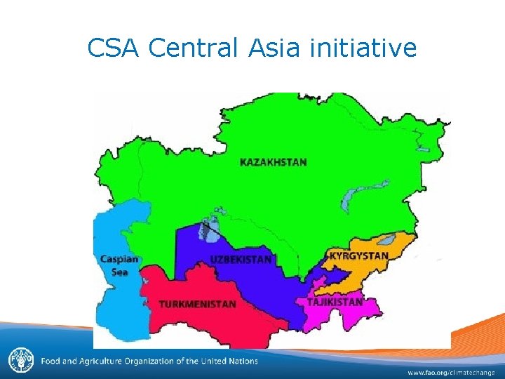 CSA Central Asia initiative 