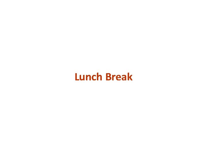 Lunch Break 