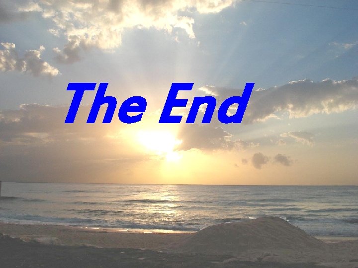 The End 