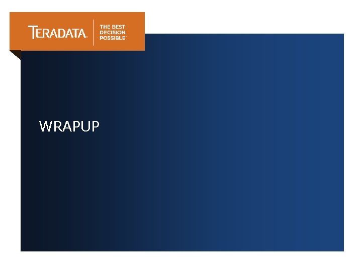 WRAPUP 