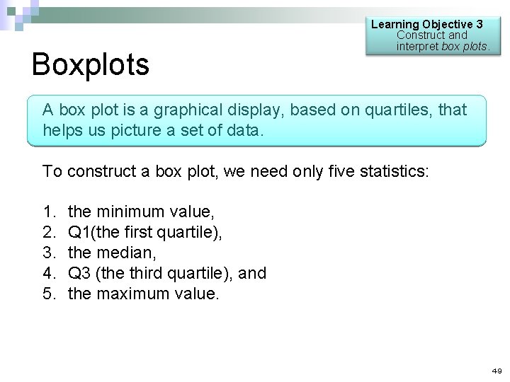 Describing Data Percentiles Mc GrawHillIrwin Copyright 2011 by